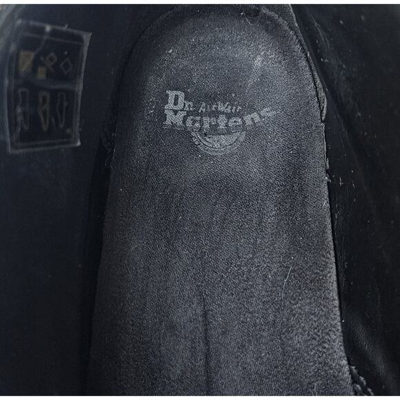 DR MARTENS Women 7 Daytona Aztec 2 Hole Wave Black White Bootie Ankle Boots EU38 - Picture 8 of 9